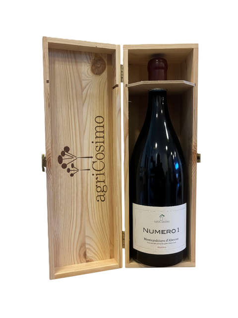 Montepulciano d'Abruzzo DOC 2015 Riserva Numero 1 1,5 L con scatola in legno