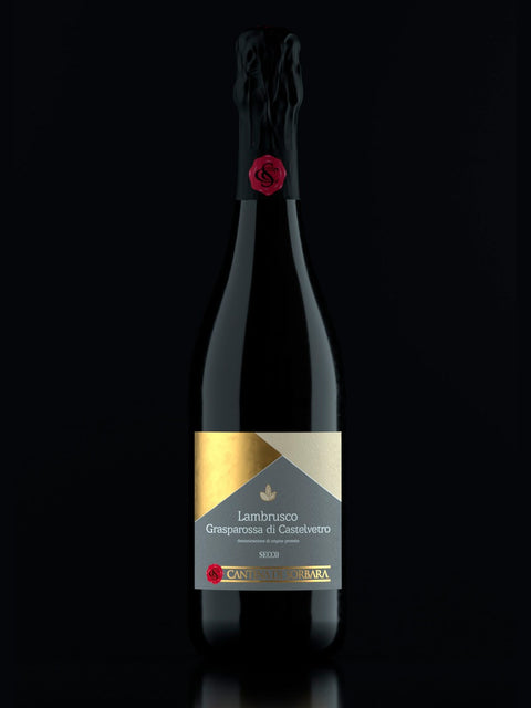 Lambrusco Grasparossa di Castelvetro DOP frizzante secco 0,75 L