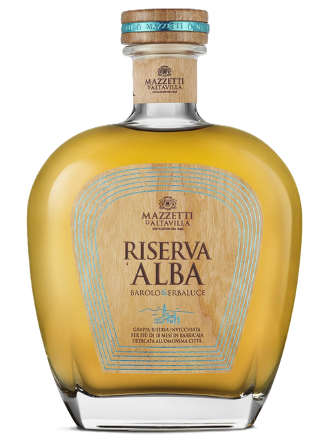 Grappa Riserva Alba con scatola legno 0,70 L