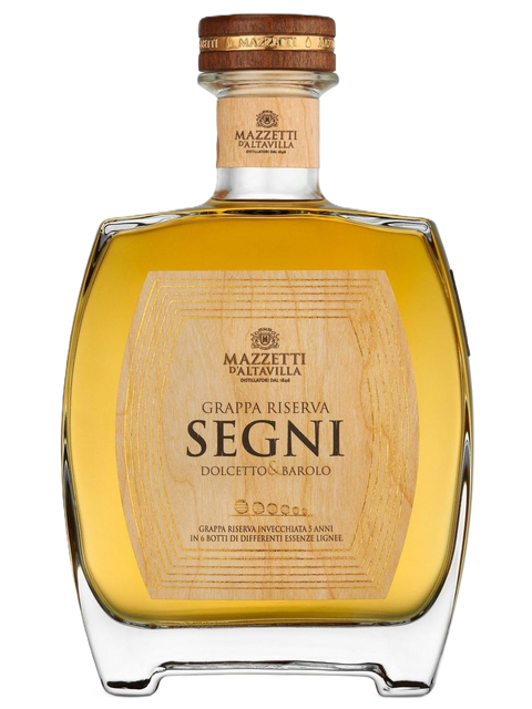 Grappa Riserva Segni con scatola legno 0,70 L